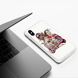 Чехол iPhone XS Max матовый The Big Lebowski, цвет: 3D-белый — фото 2