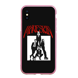 Чехол iPhone XS Max матовый Maneskin Rock Band