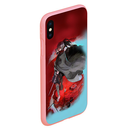 Чехол iPhone XS Max матовый ХЯККИМАРУ ДОРОРО DORORO / 3D-Баблгам – фото 2