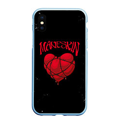 Чехол iPhone XS Max матовый Maneskin Монэскин Z