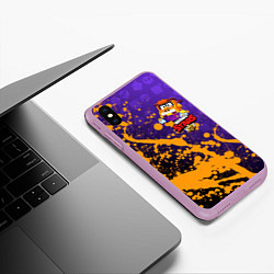 Чехол iPhone XS Max матовый Грифф Griff, цвет: 3D-сиреневый — фото 2