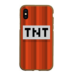 Чехол iPhone XS Max матовый TNT