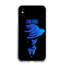 Чехол iPhone XS Max матовый Манки Д Луффи One Piece