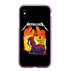 Чехол iPhone XS Max матовый Justice for all