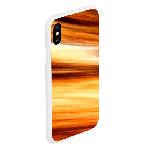 Чехол iPhone XS Max матовый Сахара! / 3D-Белый – фото 2