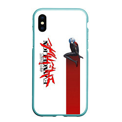 Чехол iPhone XS Max матовый EVANGELION ПИЛОТ EVA