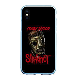 Чехол iPhone XS Max матовый COREY TAYLOR SLIPKNOT СЛИПКНОТ Z