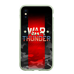 Чехол iPhone XS Max матовый WAR THUNDER ВАР ТАНДЕР