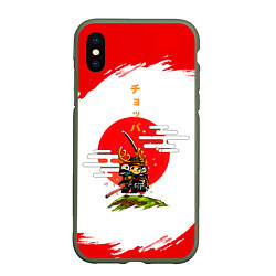 Чехол iPhone XS Max матовый Тони Тони Чоппер ниндзя One Piece