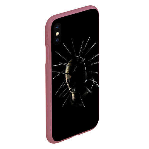 Чехол iPhone XS Max матовый Craig Jones / 3D-Малиновый – фото 2