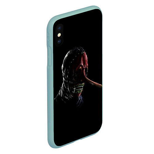 Чехол iPhone XS Max матовый Chris Fehn / 3D-Мятный – фото 2