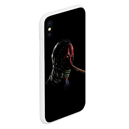 Чехол iPhone XS Max матовый Chris Fehn / 3D-Белый – фото 2