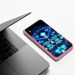 Чехол iPhone XS Max матовый Источник жизни, цвет: 3D-малиновый — фото 2