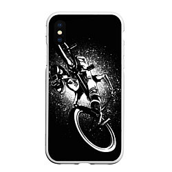 Чехол iPhone XS Max матовый Sunday Funday, цвет: 3D-белый