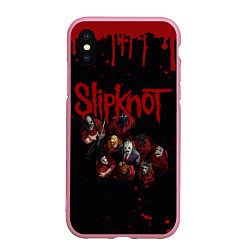 Чехол iPhone XS Max матовый SLIPKNOT СЛИПКНОТ Z