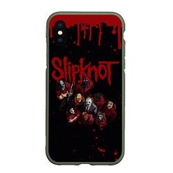 Чехол iPhone XS Max матовый SLIPKNOT СЛИПКНОТ Z