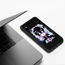 Чехол iPhone XS Max матовый Моб Психо 100, цвет: 3D-черный — фото 2