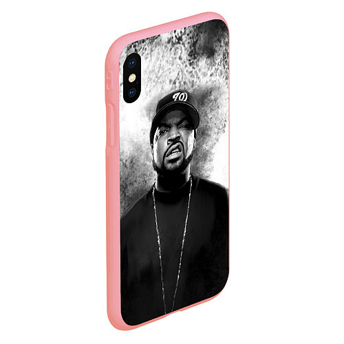 Чехол iPhone XS Max матовый Ice Cube Айс Куб Z / 3D-Баблгам – фото 2