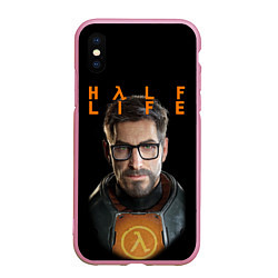 Чехол iPhone XS Max матовый HALF-LIFE FREEMAN ФРИМАН Z