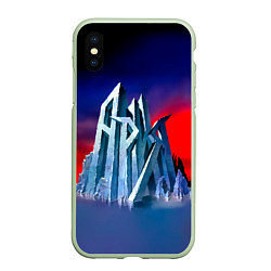Чехол iPhone XS Max матовый Ария - Мания величия