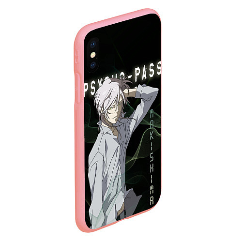 Чехол iPhone XS Max матовый Сёго Макисима Psycho-Pass / 3D-Баблгам – фото 2