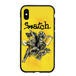 Чехол iPhone XS Max матовый Snatch: Art, цвет: 3D-черный