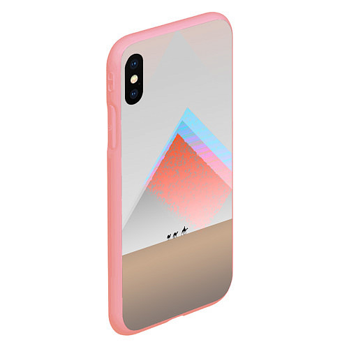 Чехол iPhone XS Max матовый Пустынный мираж / 3D-Баблгам – фото 2