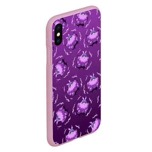 Чехол iPhone XS Max матовый БААЛ BAAL ГЕНШИН / 3D-Розовый – фото 2
