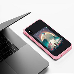 Чехол iPhone XS Max матовый NMS Next, цвет: 3D-баблгам — фото 2