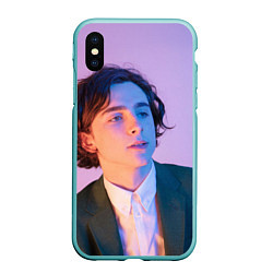 Чехол iPhone XS Max матовый Timothee Chalamet