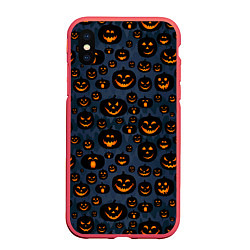 Чехол iPhone XS Max матовый HALLOWEEN