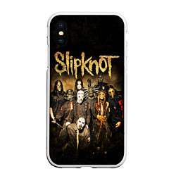 Чехол iPhone XS Max матовый Slipknot