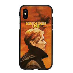 Чехол iPhone XS Max матовый Low - David Bowie, цвет: 3D-черный