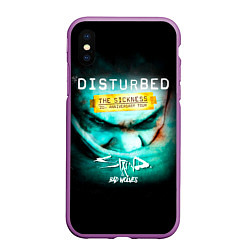 Чехол iPhone XS Max матовый The Sickness - Disturbed