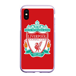 Чехол iPhone XS Max матовый F C LIVERPOOL