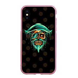 Чехол iPhone XS Max матовый Gold of Pirates