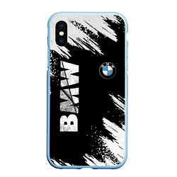 Чехол iPhone XS Max матовый BMW GRUNGE БМВ ГРАНЖ