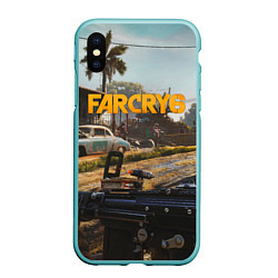 Чехол iPhone XS Max матовый Far Cry 6 game art