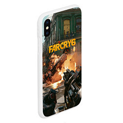 Чехол iPhone XS Max матовый Far Cry 6 gameplay art, цвет: 3D-белый — фото 2