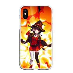 Чехол iPhone XS Max матовый MeguminKonoSuba