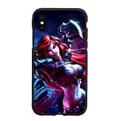 Чехол iPhone XS Max матовый Катарина League of legends