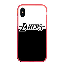 Чехол iPhone XS Max матовый Kobe Bryant - Los Angeles Lakers