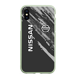 Чехол iPhone XS Max матовый Nissan Car Ниссан