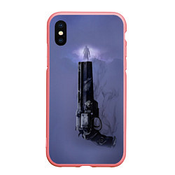 Чехол iPhone XS Max матовый DESTINY 2 КЕЙД 6 И ЕГО РЕВОЛЬВЕР, цвет: 3D-баблгам