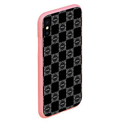 Чехол iPhone XS Max матовый KIZARU x BIG BABY TAPE BANDANA, цвет: 3D-баблгам — фото 2