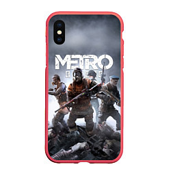 Чехол iPhone XS Max матовый МЕТРО ИСХОД АРТЁМ ,ЯДЕРНАЯ ЗИМА METRO EXODUS