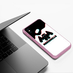 Чехол iPhone XS Max матовый MARSHMELLO MELT: МАРШМЕЛЛО, цвет: 3D-розовый — фото 2