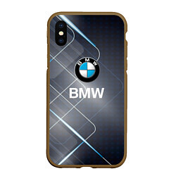 Чехол iPhone XS Max матовый BMW Logo