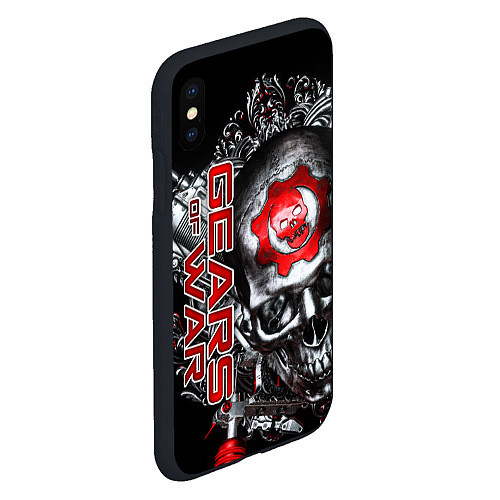 Чехол iPhone XS Max матовый Gears of War Gears 5 / 3D-Черный – фото 2