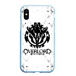 Чехол iPhone XS Max матовый OVERLORD паттерн